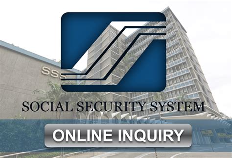 SSS Online Inquiry: How To Check SSS Member .